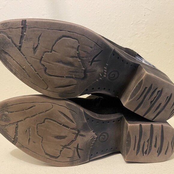 Volatile Womens Almond Toe Ankle Boots & Booties, Black & Blue, Size 8 - Picture 7 of 9